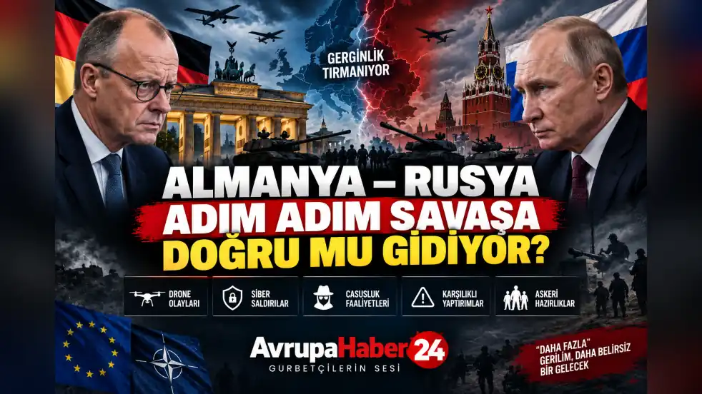 ALMANYA–RUSYA GERİLİMİNDE TEHLİKELİ TIRMANIŞ