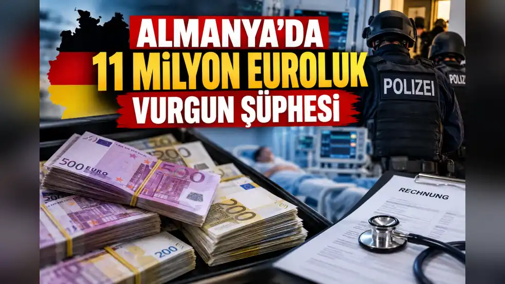 Almanya’da 11 Milyon Euroluk Vurgun Şüphesi