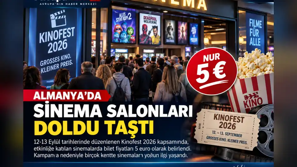 Almanya’da 5 Euro’luk Sinema Kampanyasına Yoğun İlgi
