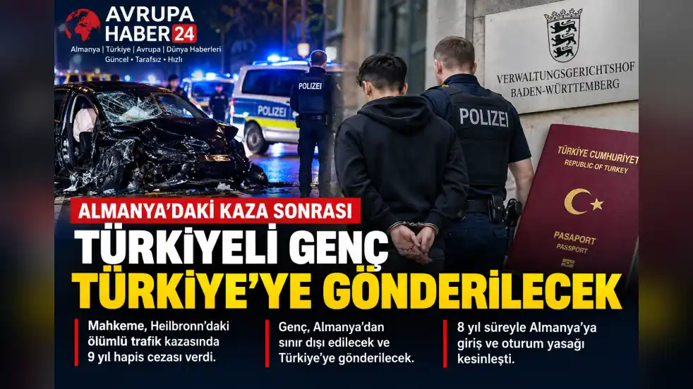 Almanya’daki Ölümcül Kaza Sonrası Türkiye’ye Gönderilecek