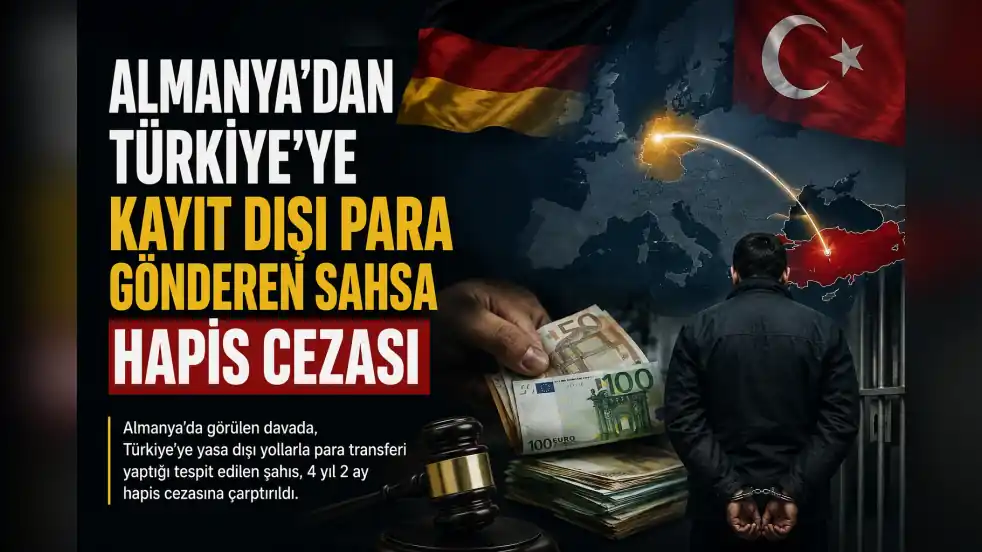 Almanya’dan Türkiye’ye Kayıt Dışı Para Transferine Hapis Cezası