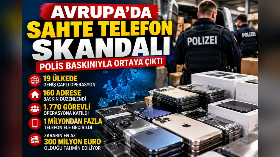 Avrupa’da sahte telefon skandalı: