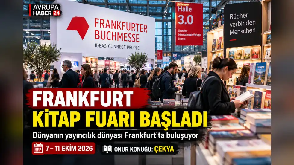 Frankfurt Kitap Fuarı başladı