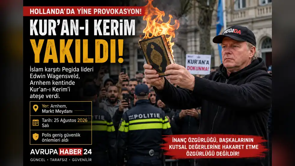 Hollanda’da Kur’an-ı Kerim’e Yine Çirkin Saldırı