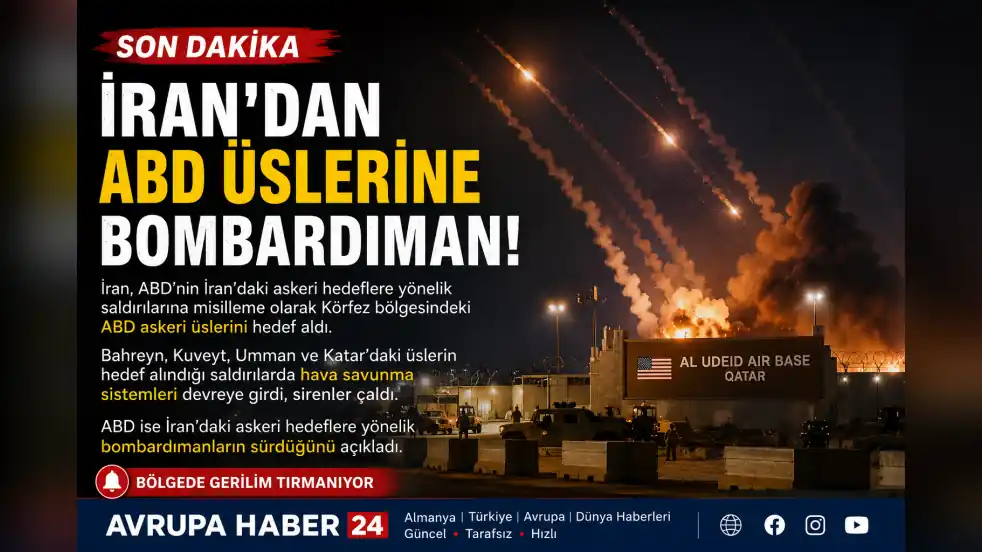 İRAN’DAN ABD ÜSLERİNE FÜZE SALDIRISI