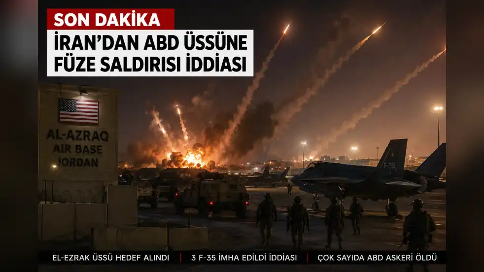 iran’dan ABD Üssüne Füze Saldırısı İddiası