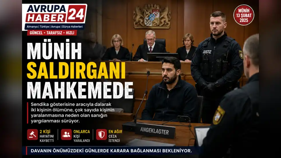 Münih Saldırganı Mahkemede: Savcılık En Ağır Cezayı İstedi