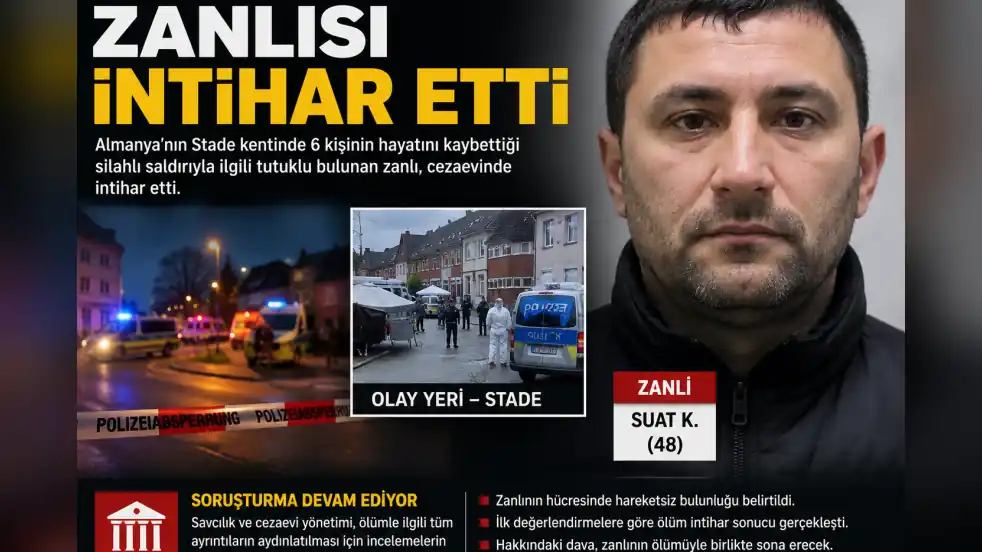 Stade Saldırısının Zanlısı Cezaevinde Hayatını Kaybetti