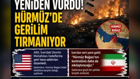 ABD İRAN’I YENİDEN VURDU!