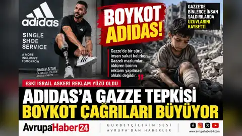 Adidas’a Gazze tepkisi: Boykot çağrıları büyüyor