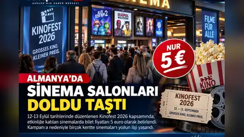 Almanya’da 5 Euro’luk Sinema Kampanyasına Yoğun İlgi