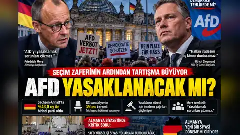 ALMANYA’DA AFD TARTIŞMASI BÜYÜYOR
