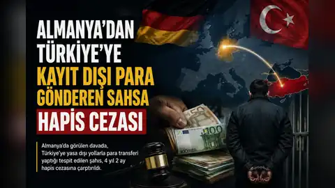 Almanya’dan Türkiye’ye Kayıt Dışı Para Transferine Hapis Cezası