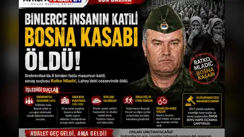 Bosna Kasabı öldü