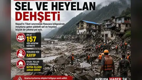 NEPAL’DE BÜYÜK FELAKET: ÖLÜ SAYISI 157’YE YÜKSELDİ