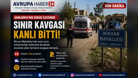 Şanlıurfa’da Sınır Anlaşmazlığı Kavgaya Dönüştü
