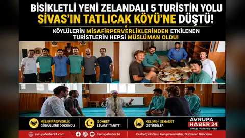 Sivas’ta 5 Yeni Zelandalı Turistin Hayatını Değiştiren Karşılaşma