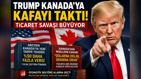 Trump Kanada’ya kafayı taktı: Ticaret savaşı büyüyor